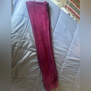 Kids size large(10/12) red pants.